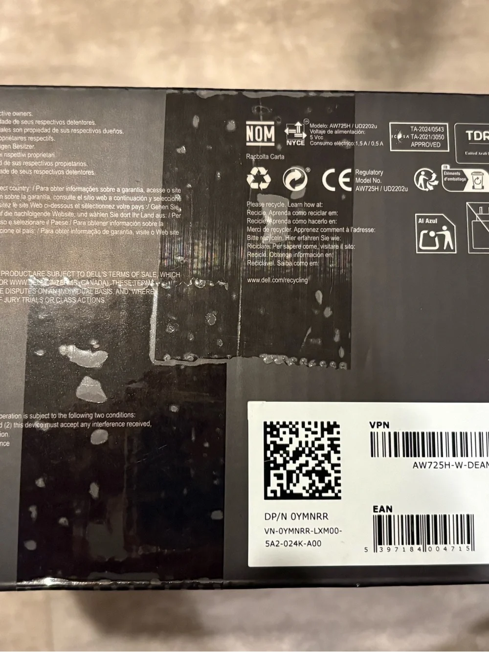 Alienware 725H Wireless Gaming Headset
